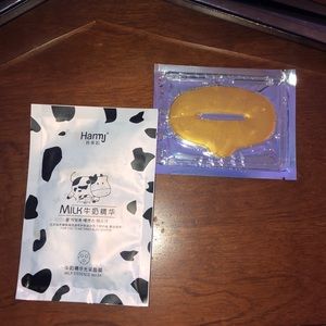 beauty package. koran sheet mask & gel lip mask